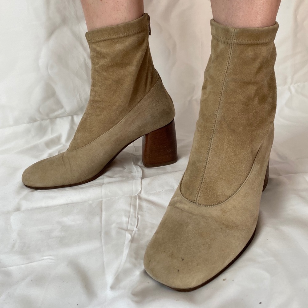 Creatures of Comfort Suede Dahlia Boot Size 37